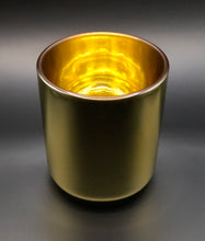 Load image into Gallery viewer, electroplated gold candle making jar
